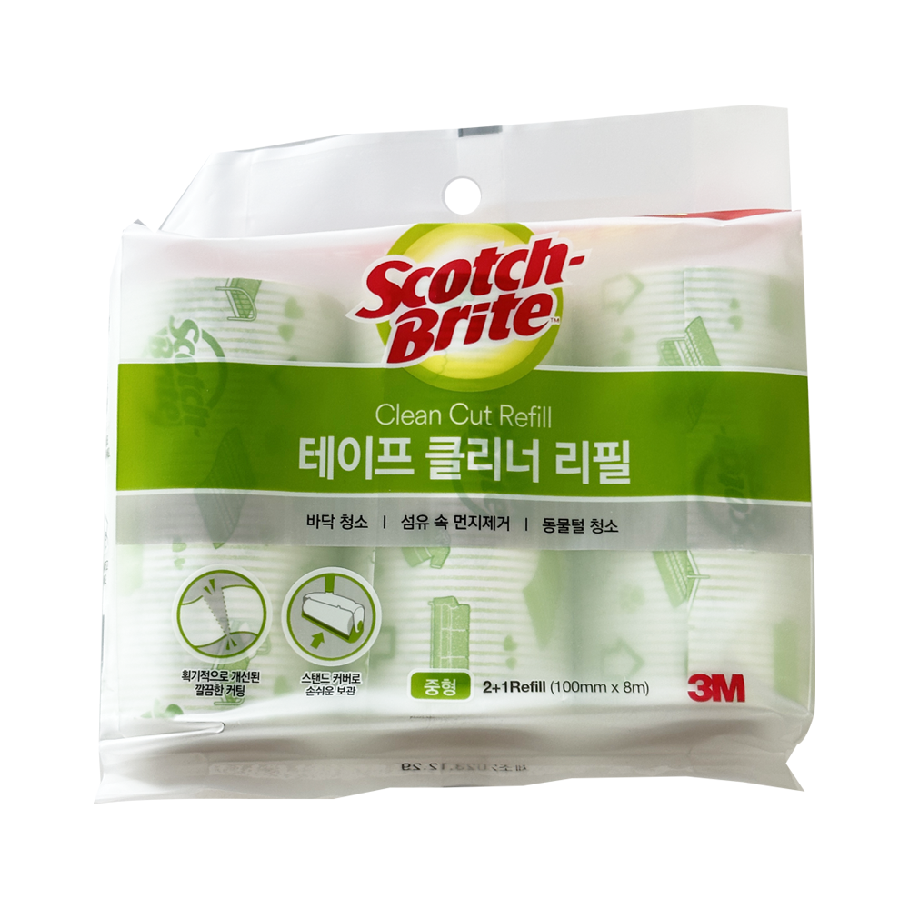3M 돌돌이 리필 테이프 클리너 중형 3개입 6,980원