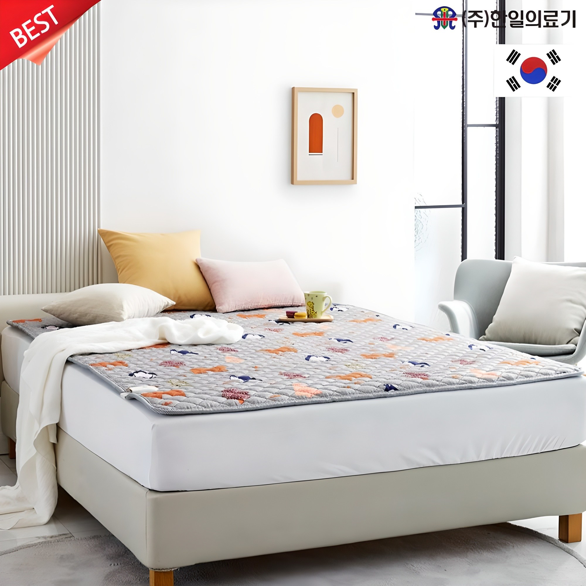 <2025년 최신형>한일의료기 안심 국내생산 1~2인용 전기요(100 x 180 cm) 26,880원