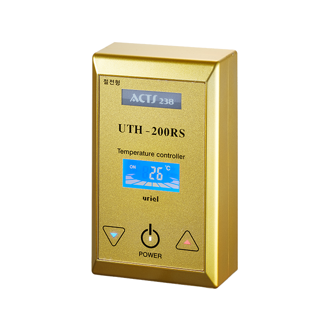 우리엘전자 온도조절기/UTH-170R 리모콘형/ 필름난방용조절기/4KW 65,000원
