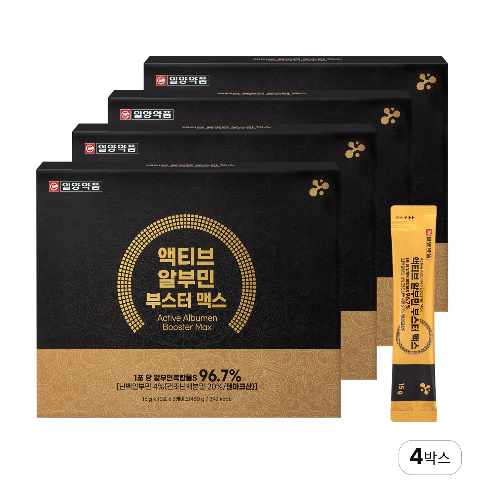 일양약품 액티브 알부민 부스터 맥스, 120개, 15g 57,800원