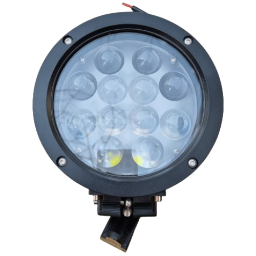 LED 후레쉬 휴대용 해루질 랜턴 줌 써치 라이트 작업등 랜턴 선박 차량용 작업등 방수 IP68 120W 12v 24v 프리볼트 원형 블랙, 1개, 단일 110,000원