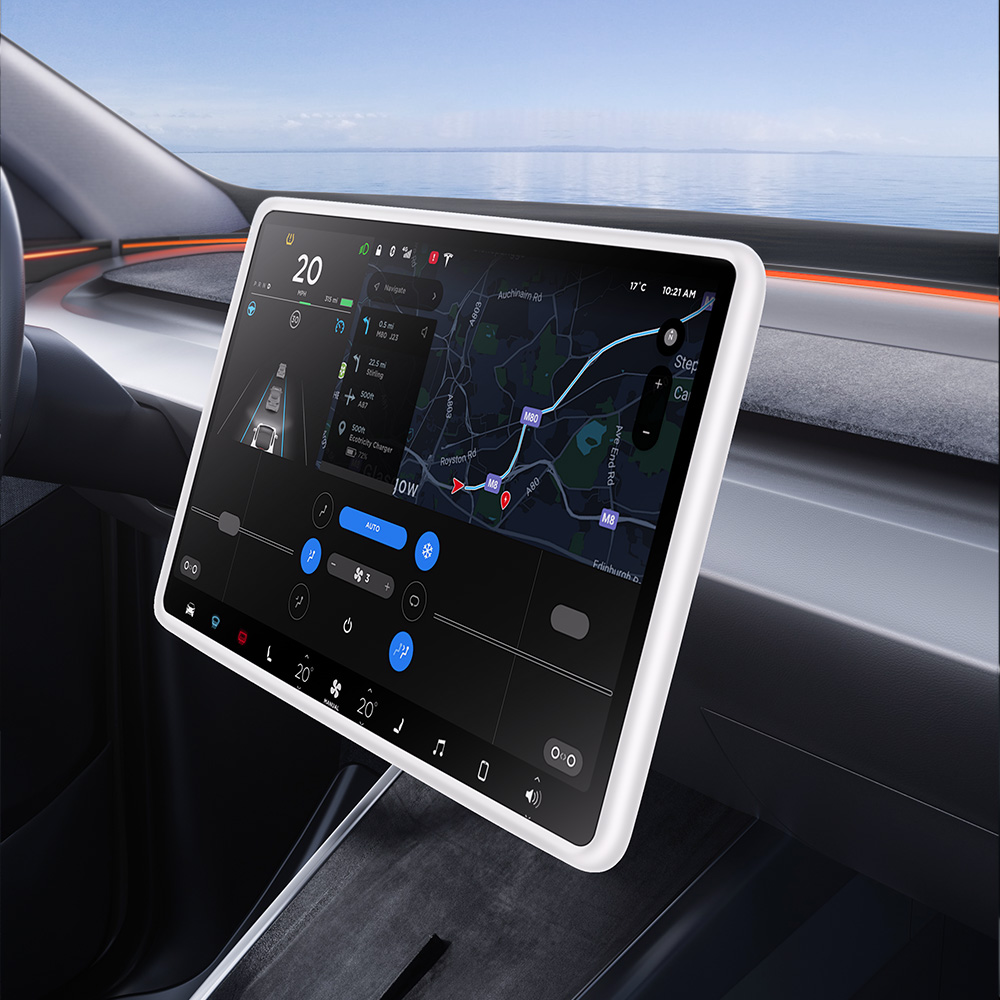 YZ 테슬라 호환 스크린 케이스 모니터 실리콘 프레임 파손방지 액정 커버 악세사리 모델Y 프리미엄 16인치, 1GB, 화이트(모델Y/YL 프리미엄 16인치) 12,900원