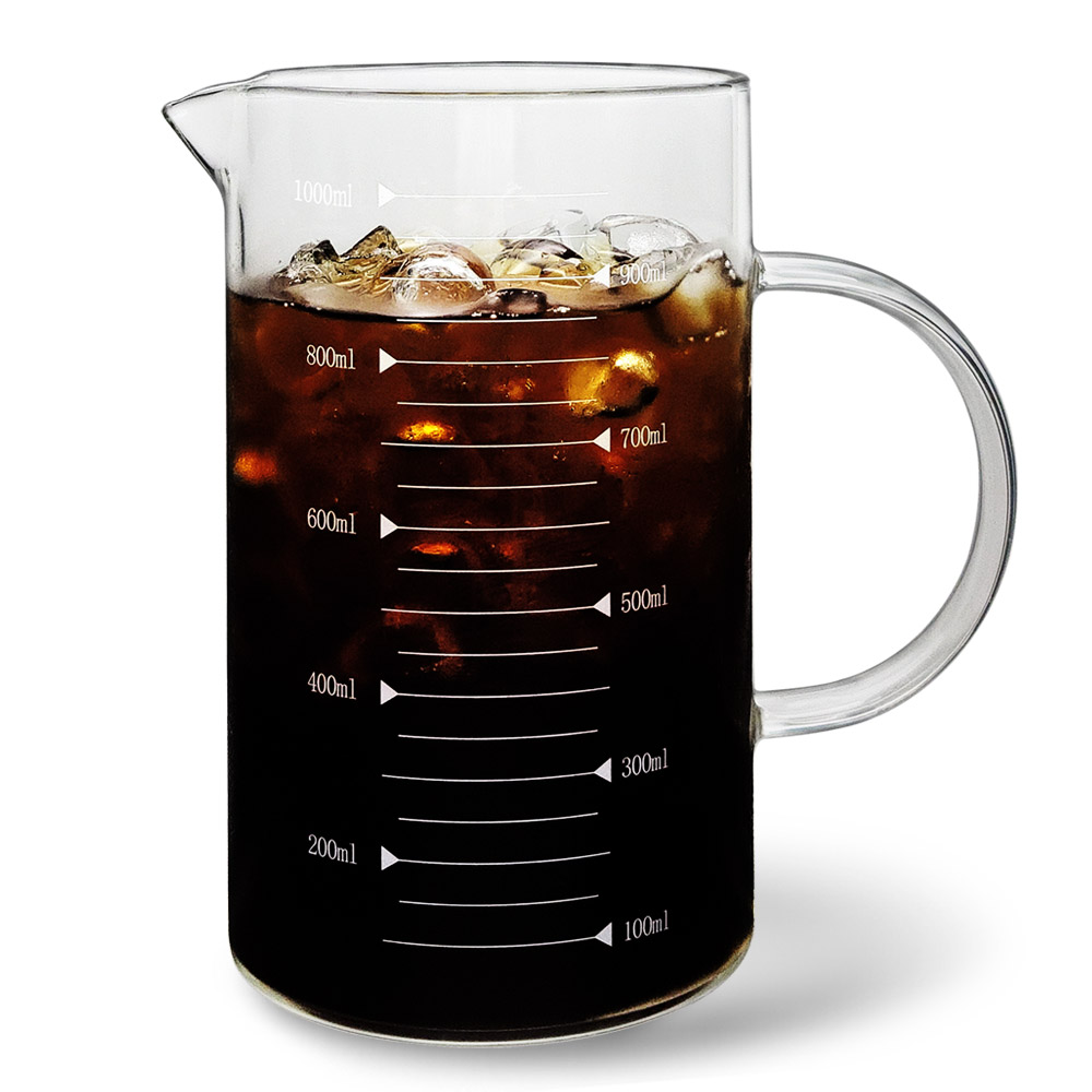 미르코리아 내열유리 핸들 비커 계량컵 6,900원