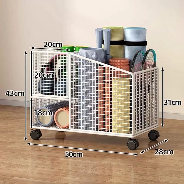 요가매트보관함 수납 정리 운동기구 필라테스 홈트 매트 거치대 바구니 26,100원