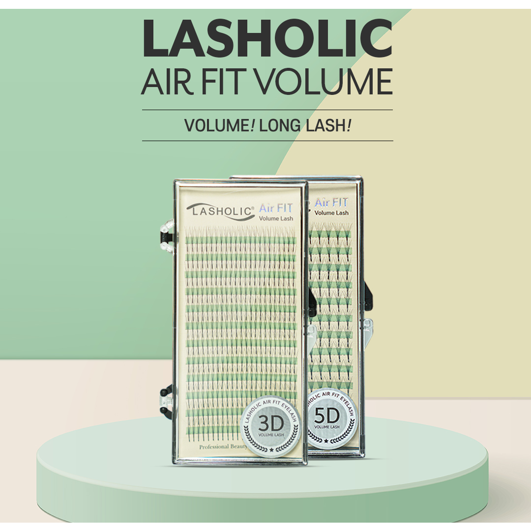 래쉬홀릭 에어핏 러시안볼륨 3D C컬 8mm 볼륨래쉬 속눈썹연장 재료 닭발, 1개 10,000원