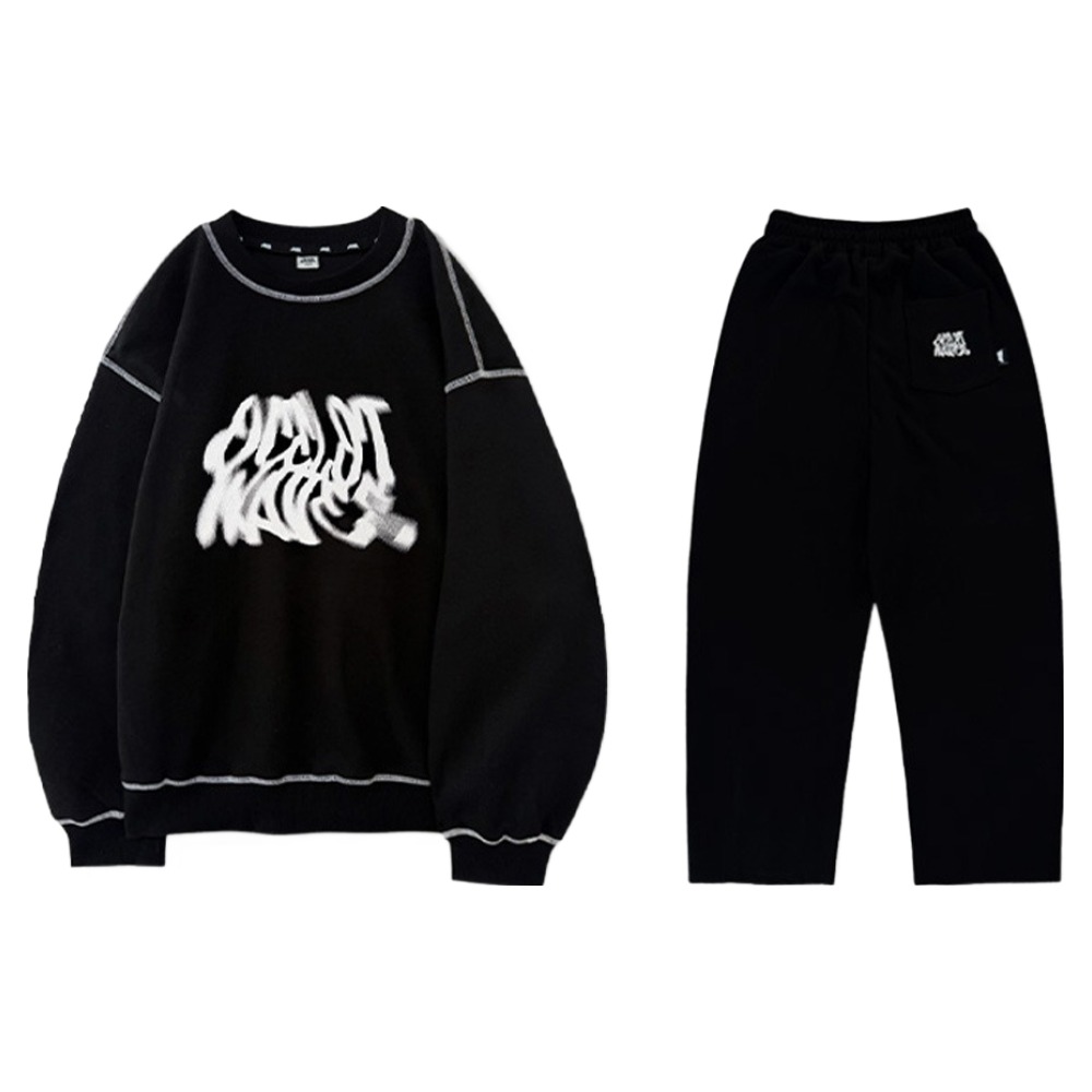 오실롯주니어 F12 특양면 트위스터 필 스판 맨투맨 셋업 60,280원