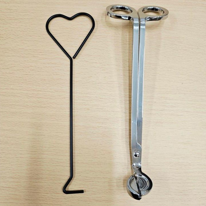 [캔들메이드]윅트리머가위+딥퍼세트, 1세트, 실버 8,500원