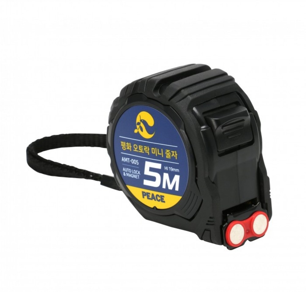 피스코리아 오토락 미니 줄자 5m 평화 자석후크 홀드 AMT-005 6,750원