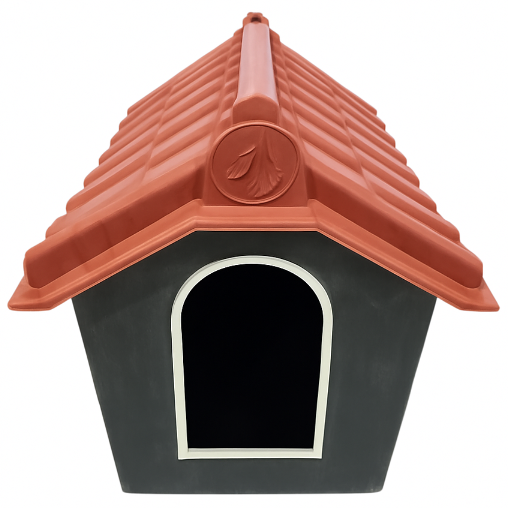 다라이몰 대형 반려견 고무개집 고무견사 대형견집 하우스 실외용 / 방수 견고 / 통풍형 조립식 강아지집, 1개, 블랙(레드지붕) 139,000원