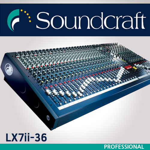 미성악기 사운드 크래프트 SoundCraft LX-7II 32CH믹서 MONO32CH,STE2CH,교회,소규모밴드,학교 3,200,000원