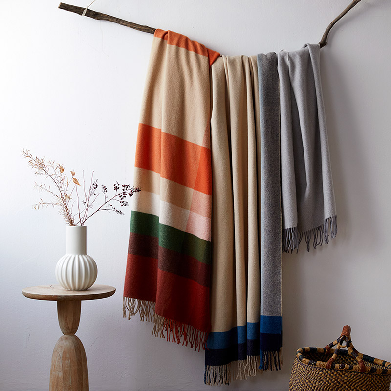 메종노아 울메이드 포시즌 메리노울 담요 2종 세트 119,900원