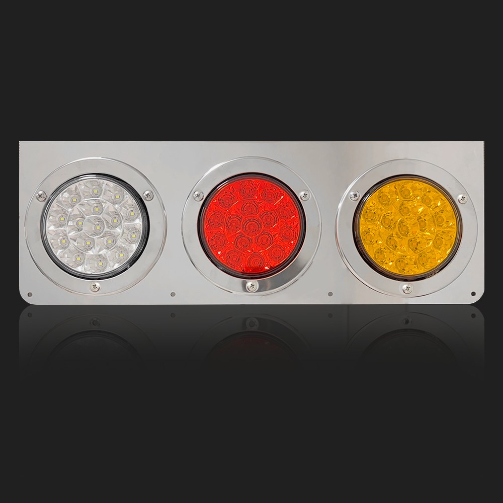 삼항LED 24V전용 크롬 LED 테일램프 3구 / 데루등 후미등, S25, 1개 70,000원