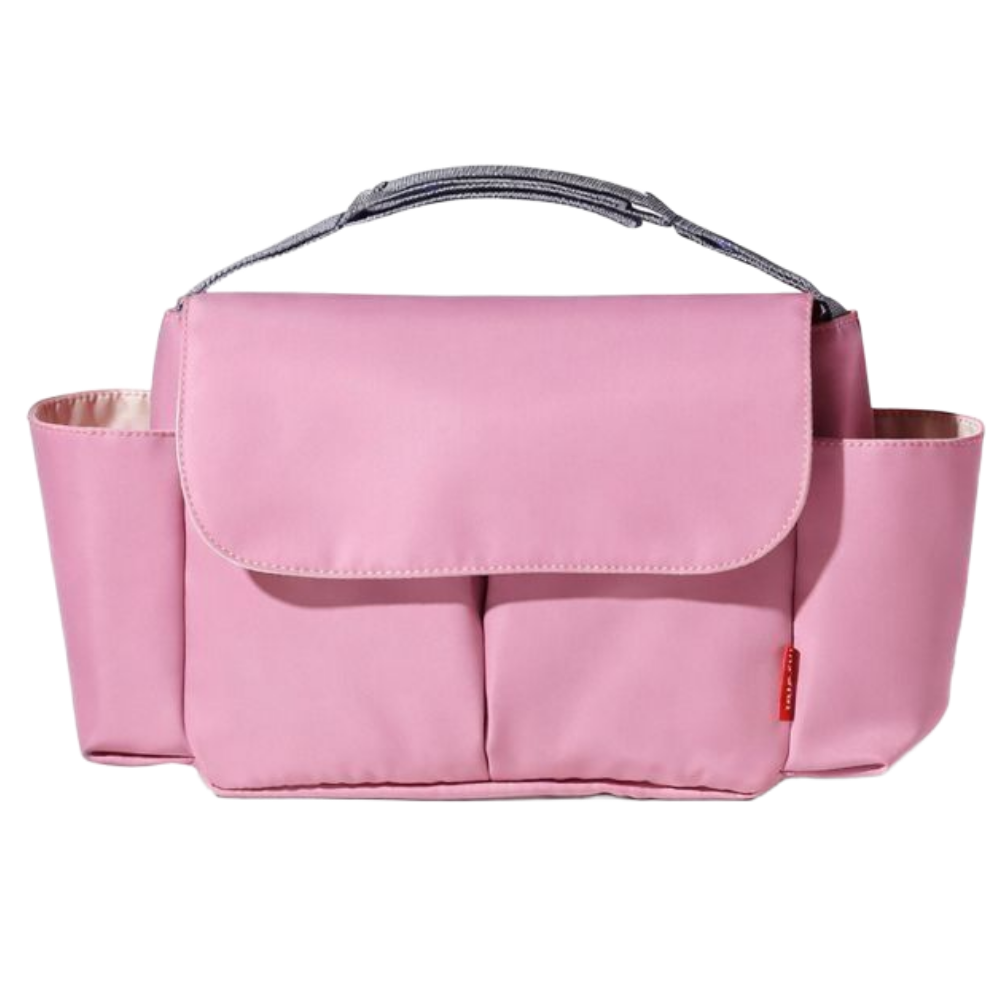 바이해랑 맘편한 방수 유모차 가방 보조 수납백, 1개, 로즈핑크 22,000원