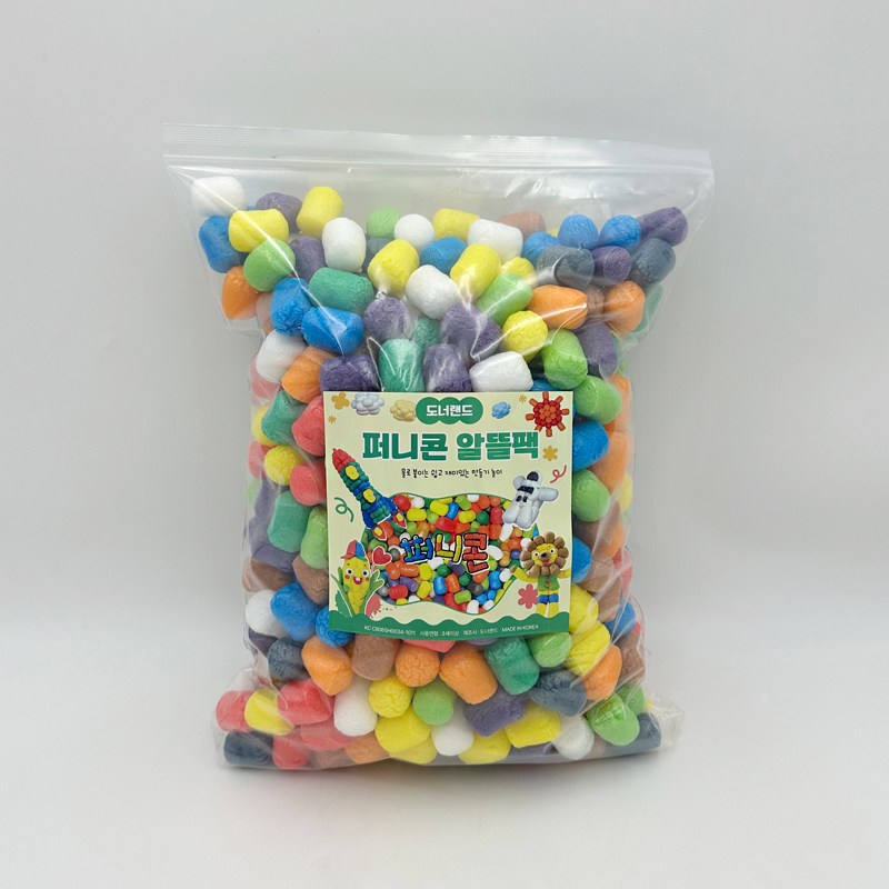 도너랜드 퍼니콘 리필 500알 알뜰팩 혼합, 현재가 9,000원