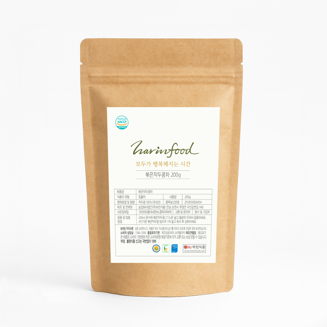 하린식품 HACCP 작두콩차 200g(볶은작두콩알) 국내산 100%, 1개, 200g, 1개입 21,000원