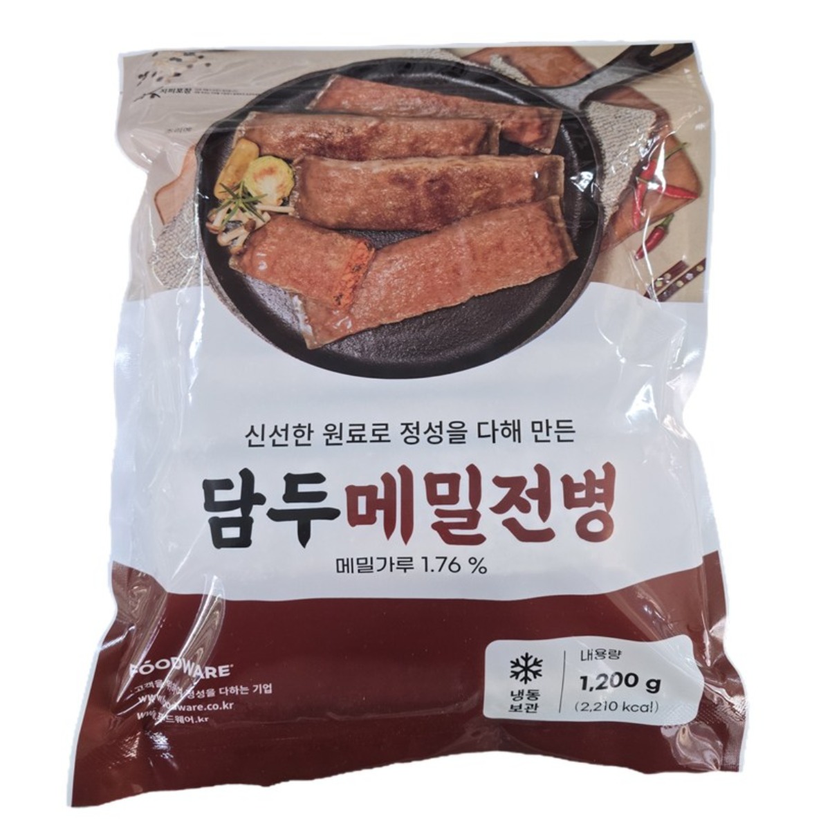 푸드웨어 담두 메밀전병, 1.2kg, 12개 123,890원