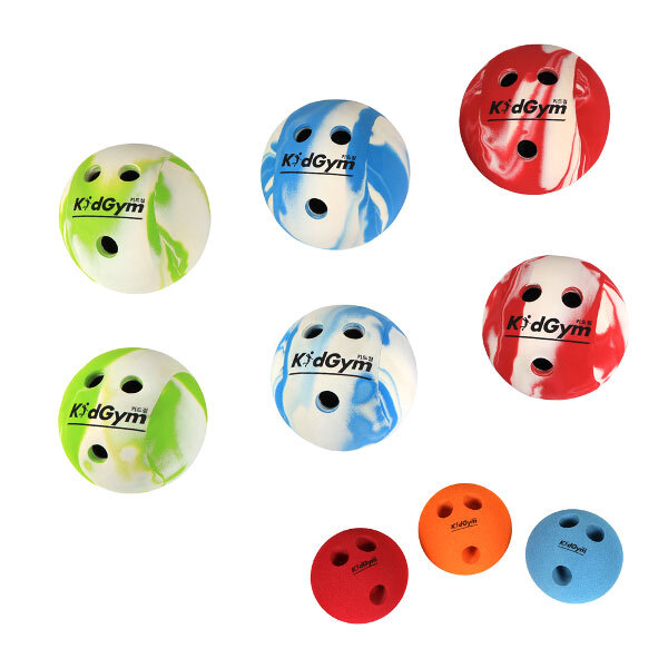 키드짐 볼링공 놀이감 교구, 단일색상, 1개 28,400원