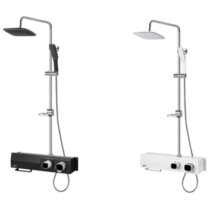 에이원 해바라기샤워기 3700 선반형 샤워 블랙, 화이트, 1개, 블랙 81,890원