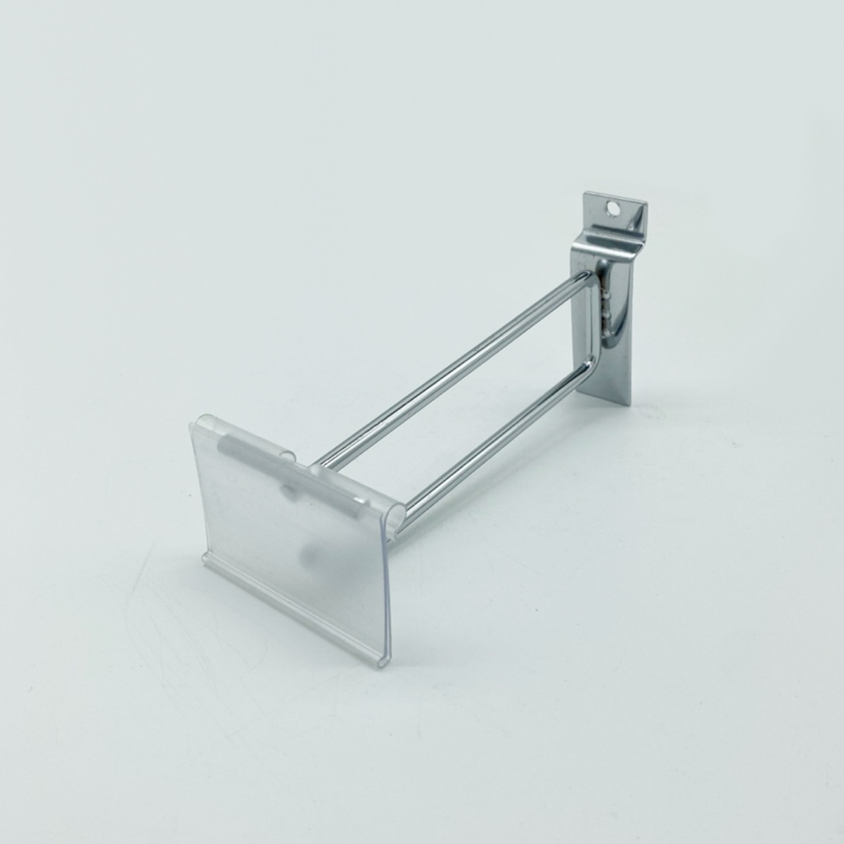 (10개입) 스페이스월 진열대 2선 후크 이중 홀더포함 네임텍 진열 매장 고리, 2세트 42,800원