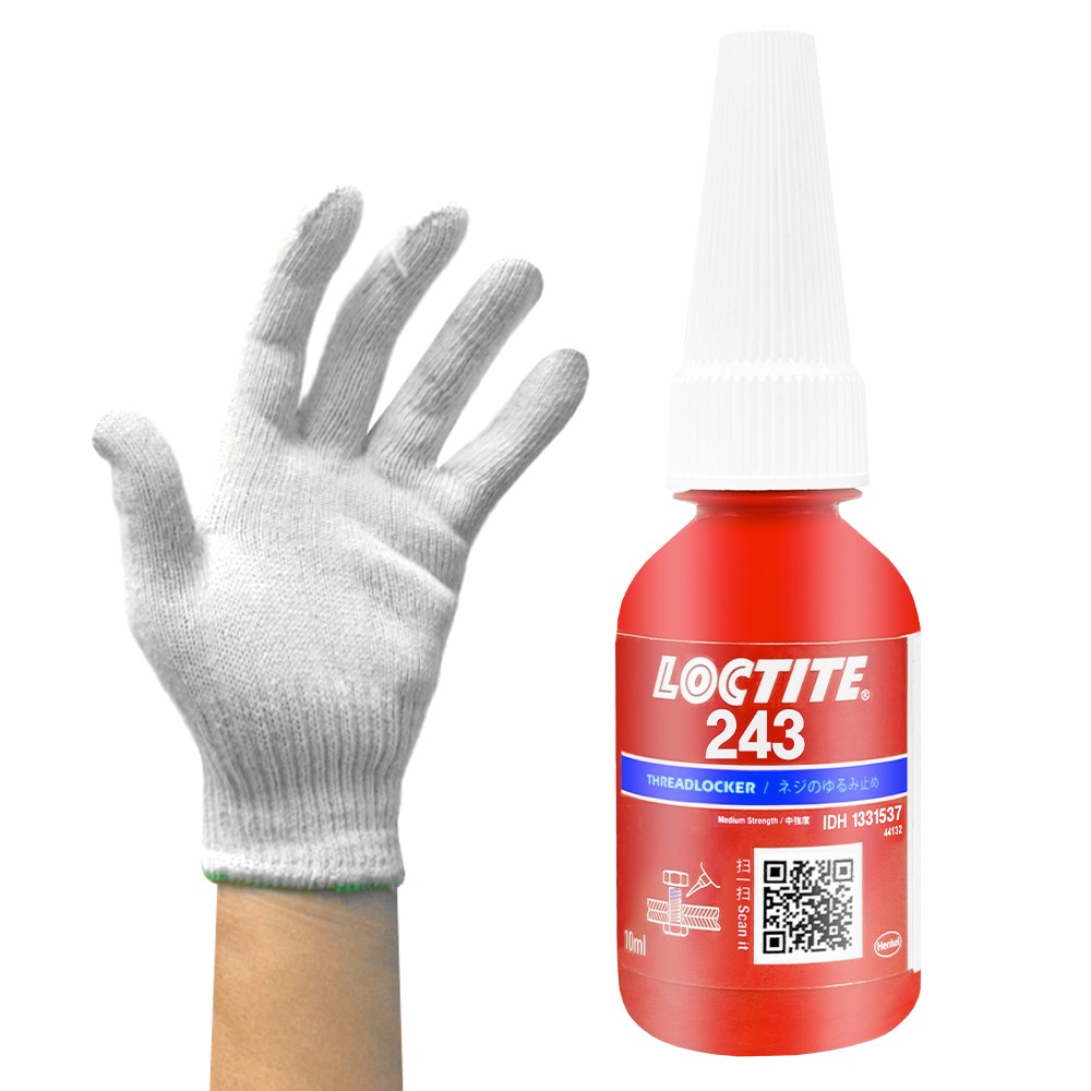록타이트 접착제 혐기성 나사 고정제 243 10ml +니트릴 장갑 세트 26,200원