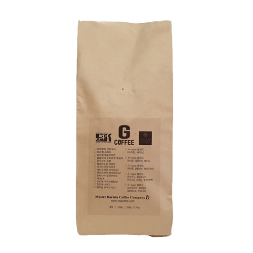 지커피 콜롬비아 수프리모 후일라 원두커피, 1kg, 홀빈(분쇄안함), 1개 31,390원