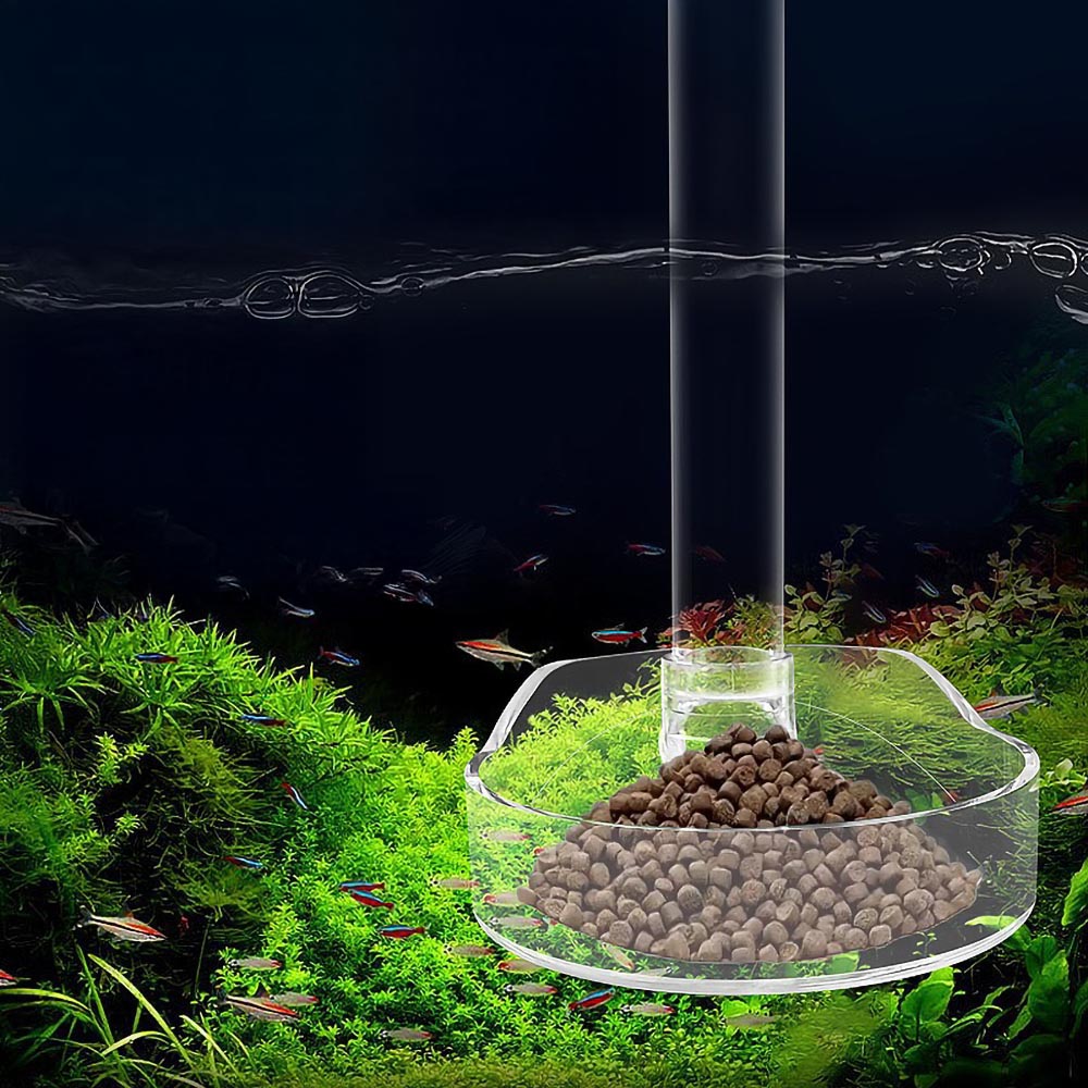대/소/대+소 구성 수족관 아크릴 먹이 튜브 어항 사료 피더 급여기 피딩 트레이 표류 방지 9,900원