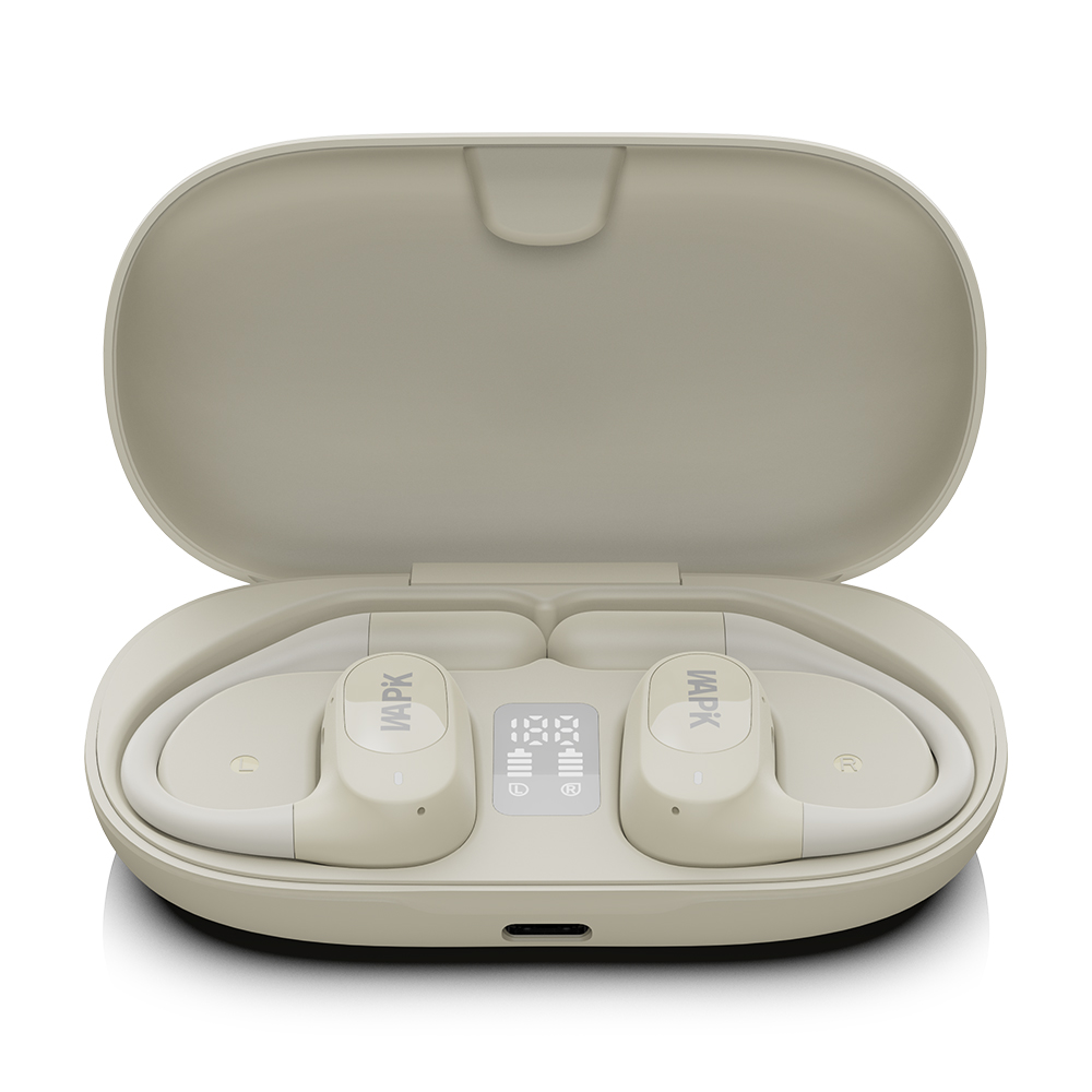 와피크 오픈형 블루투스 무선이어폰 RS3 귀걸이형 HI-FI 5.4 ACC ENC 노이즈캔슬링, 아이보리, RS3 94,900원