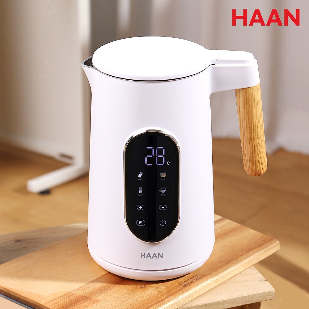 한경희 전기포트 HEK-B176 화이트 / 스테인레스304 / 1.7L 대용량 32,900원