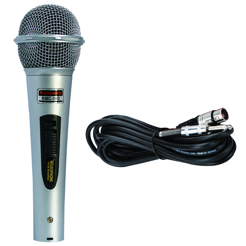 금영 다이나믹 고급형 노래방 마이크 + 마이크줄 5m 세트, KMC-50D 39,000원