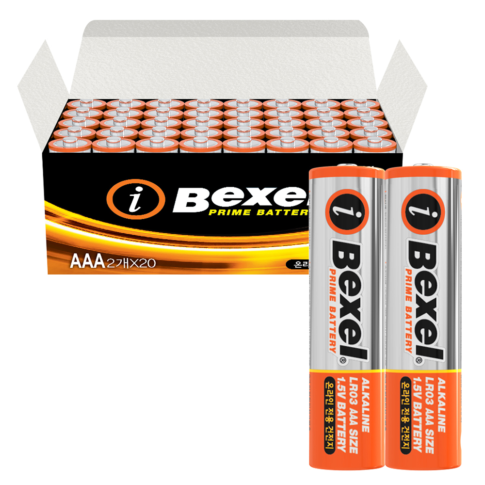 벡셀 아이프라임 알카라인 건전지 AAA 15,530원