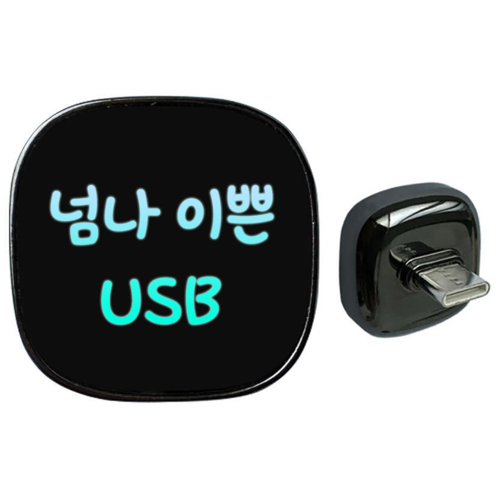 LED 자동차 C타입 USB메모리 각인, 1개, 64GB 49,000원