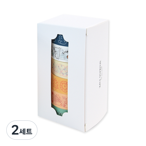 모노라이크 아르떼 마스킹테이프 스토리타운 6종 세트 36,120원