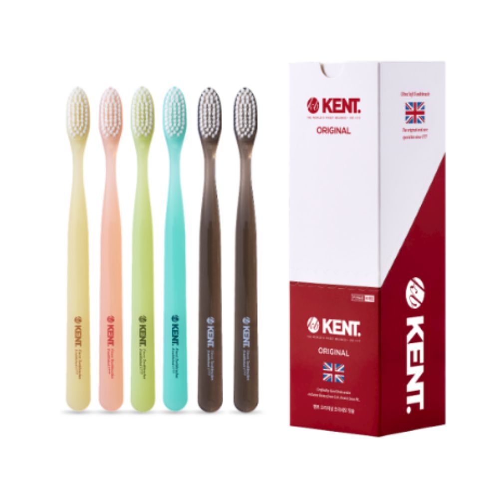 라이브잇 켄트 오리지날 클래식 초극세모 칫솔세트, 6개입, 1세트 24,170원