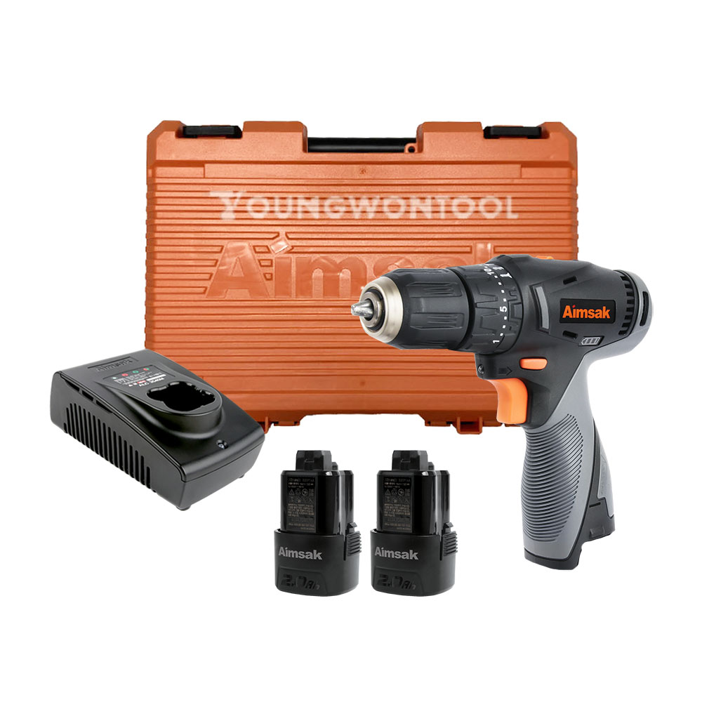 아임삭 AH414T 3G 충전 해머 드릴 14.4V 2A 2B 세트 콤보케이스 171,820원