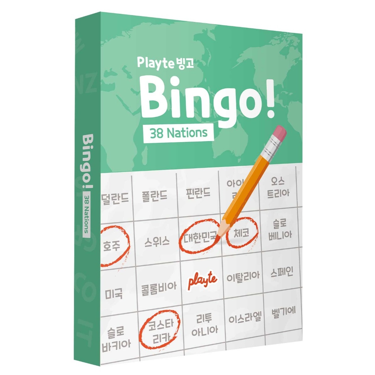 플레이트 네이션스 빙고, 혼합색상, 1개 7,960원