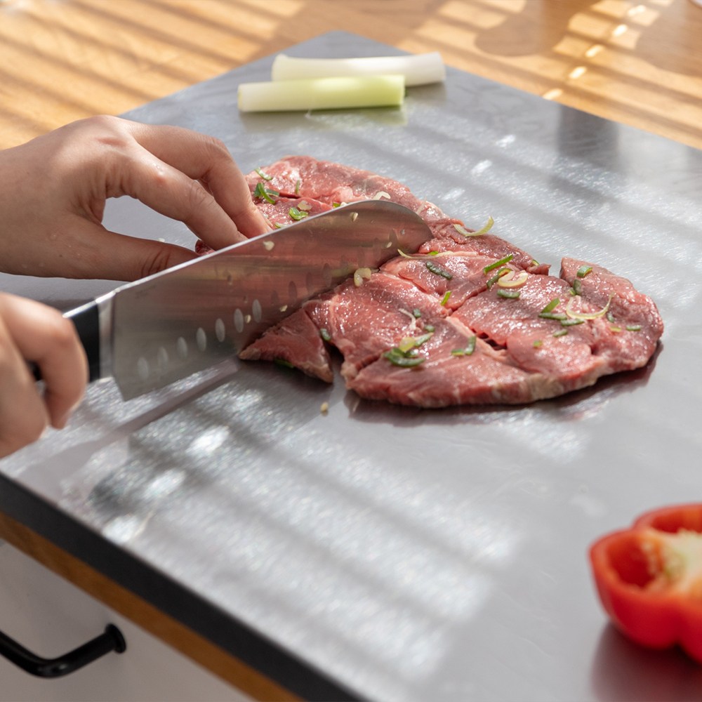 라인하임 국산 스텐도마 절곡형 위생 양면 싱크대 상판 인덕션 덮개 무료각인, 1개 29,800원