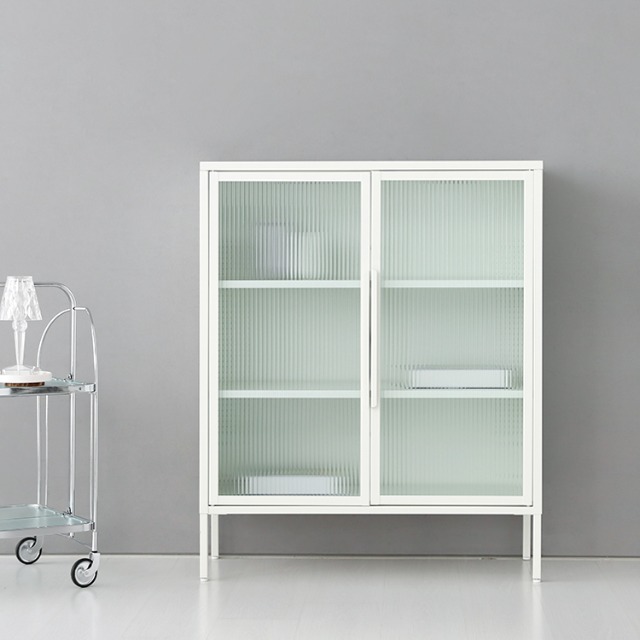 마켓비 OFFICY 유리캐비넷 2문 수납장 9001100 179,410원