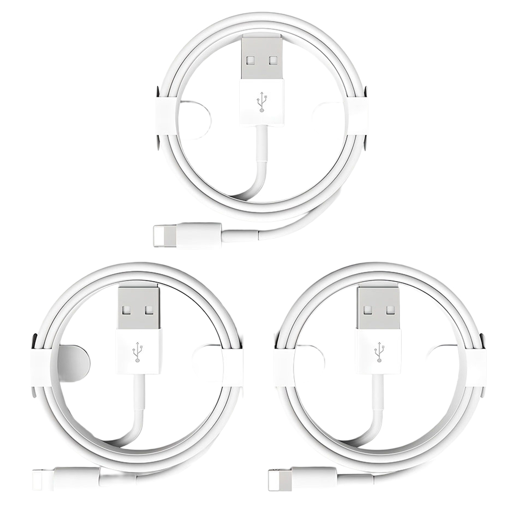 로랜텍 아이폰 호환 라이트닝 8핀 USB케이블, 1m, 혼합색상, 3개 6,750원