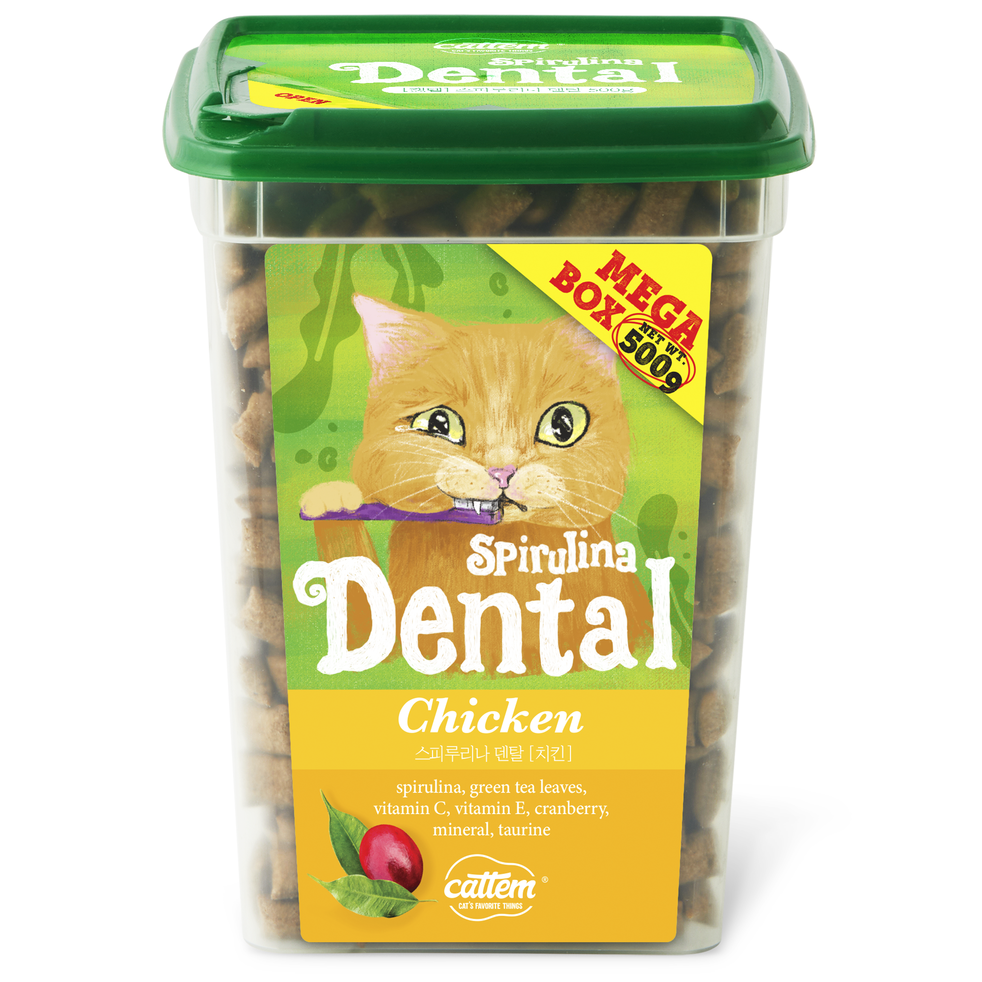 캣템 고양이 스피루리나 덴탈 간식 28,200원