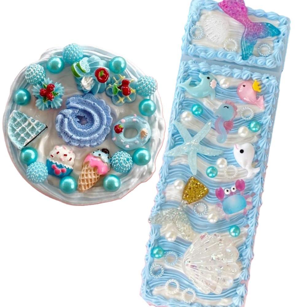 DIY 바다 필통 디저트 거울 꾸미기 세트 파츠 데코덴 재료 만들기 키트 선물 취미 15,950원