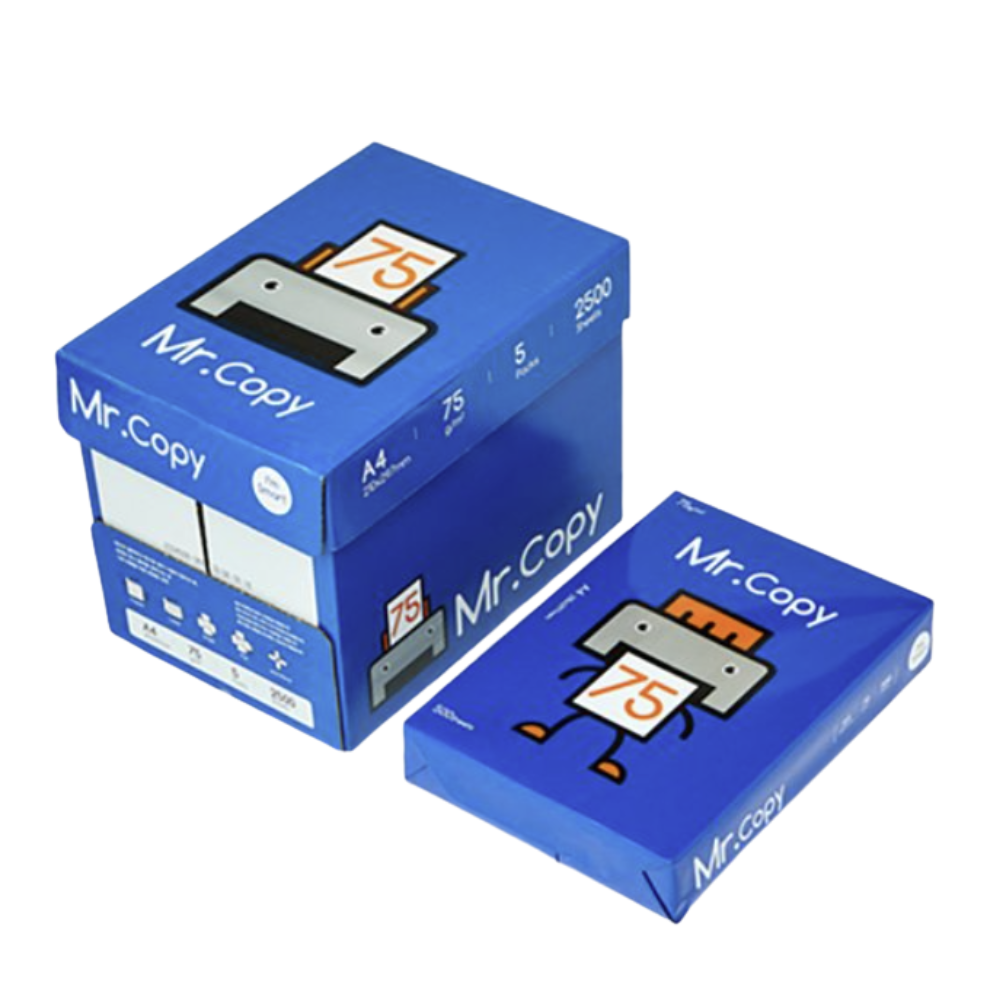 미스터카피 복사용지 A4-75g 1BOX 2,500매 21,000원