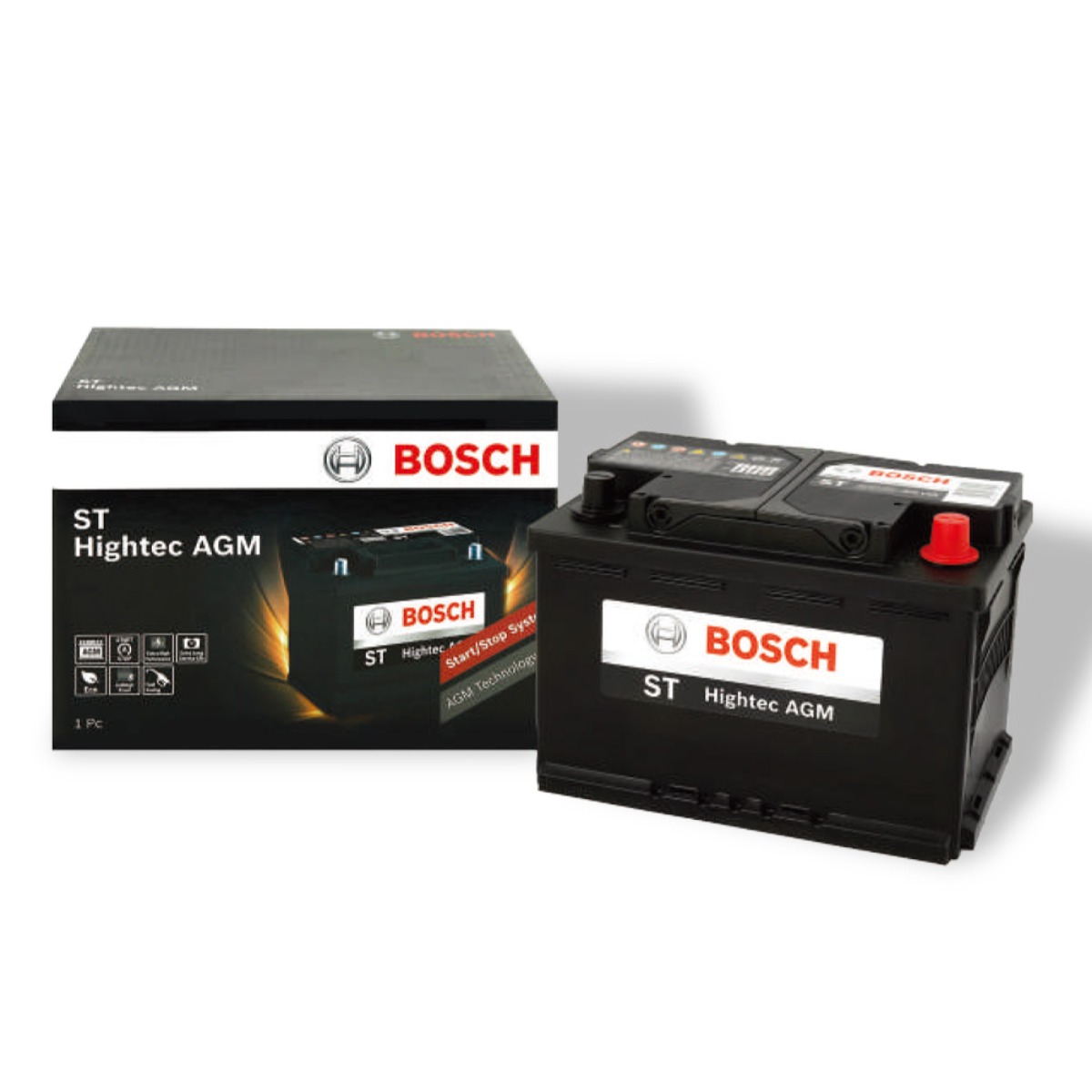 보쉬 자동차배터리 AGM80L +면장갑 올뉴투싼 카니발KA4 팰리세이드 올뉴스포티지  그랜저IG 적용 배터리 163,300원