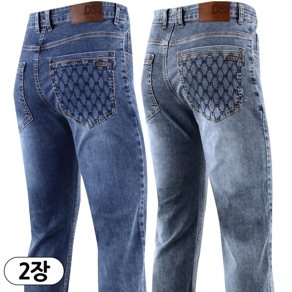 2장 [더빅보스] 남성용 DS 자수 501 봄여름가을 세련 멋 팬츠 _ 남자 청바지 빅사이즈 외출복 작업복 캐쥬얼 바지 B1300 39,800원