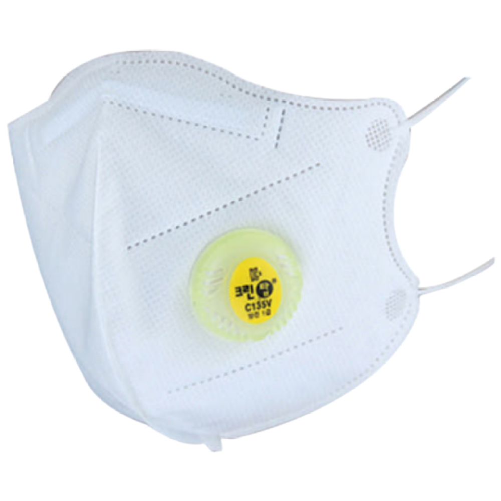 크린탑 방진마스크 1급 C135V 10개입, 200개, 흰색 199,000원