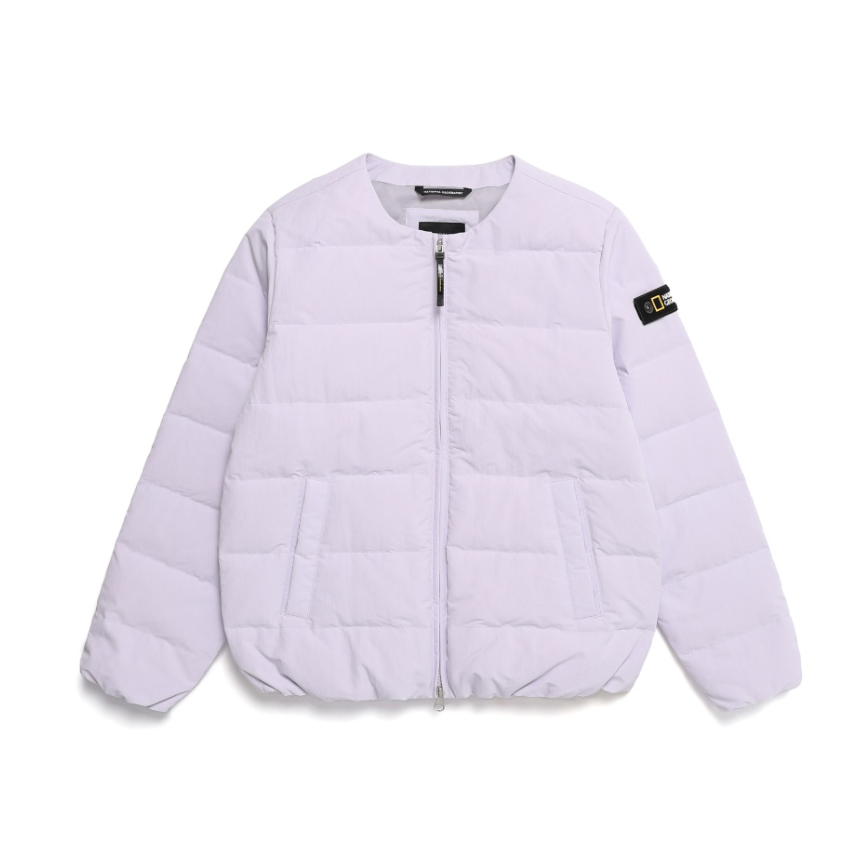 [국내매장판] 내셔널지오그래픽 N234WDW920 여성 헤론 U넥 경량 다운 점퍼 LAVENDER 패딩 125,000원