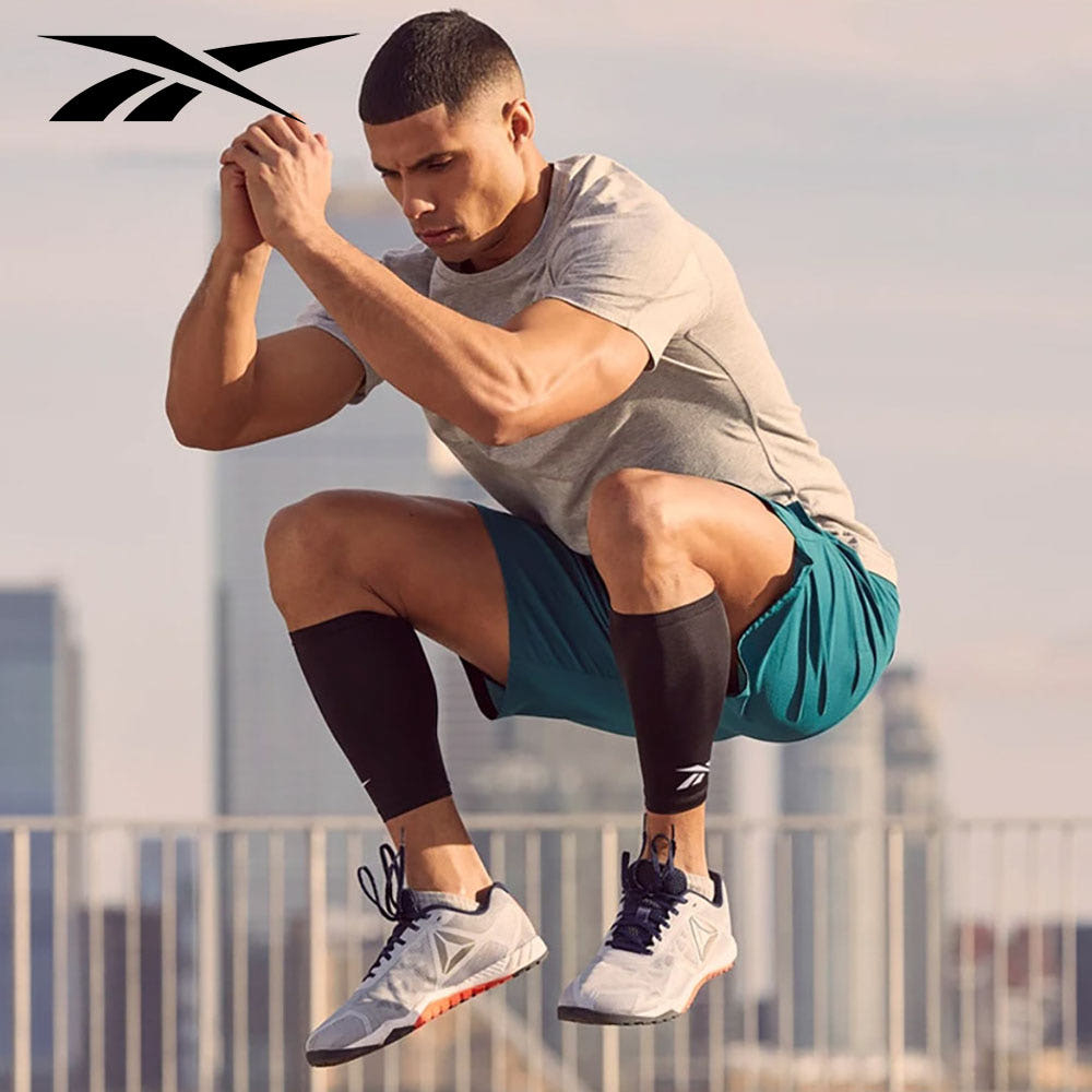 리복 컴프레션 카프슬리브 종아리 보호대, 옐로우, 1세트, 현재가 16,750원