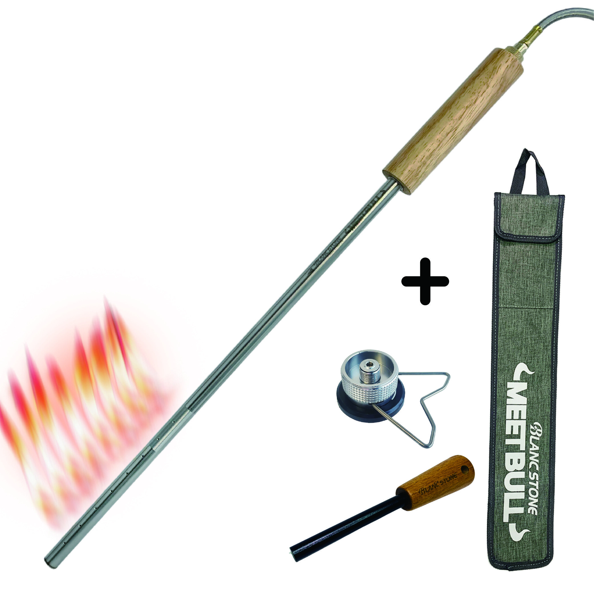 밑불 토치 캠핑 불멍 장작 화로대 롱토치 (3초 모닥불 완성) 55,500원