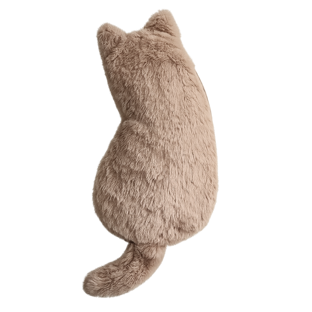 세컴 학생용 직장인용 귀엽고 부드러운 고양이 필통, 1개, 브라운 9,900원