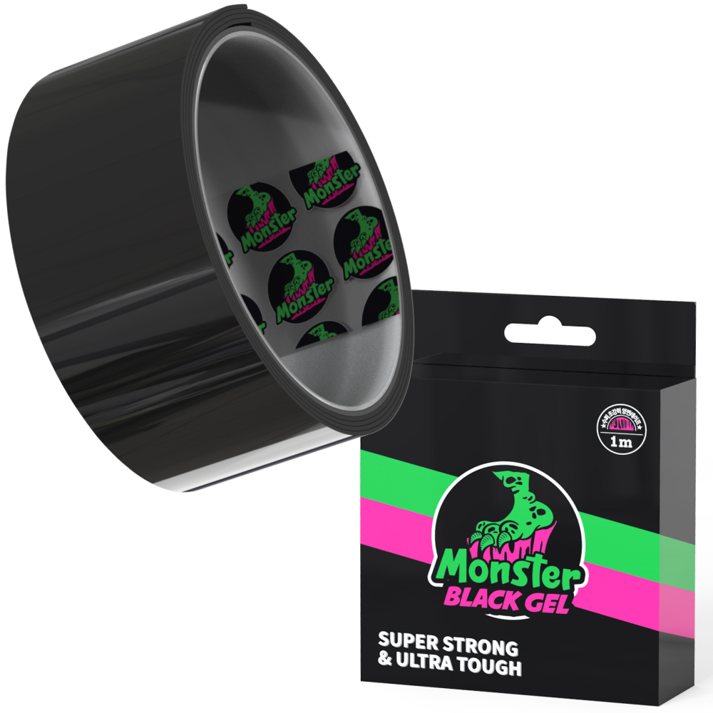 몬스터겔 초강력 차량용 다용도 실리콘 양면테이프 블랙겔 1m 9,900원