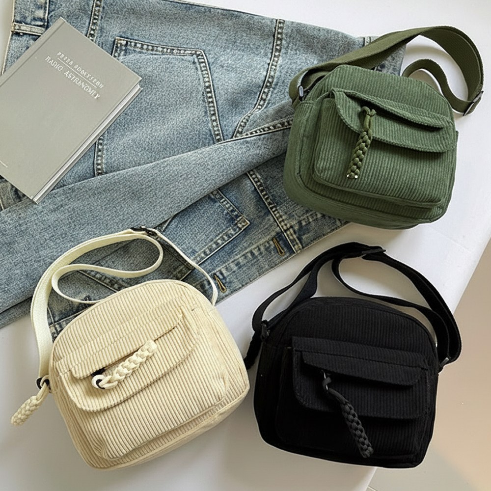 가나다라 코듀로이 미니 크로스백 19,900원